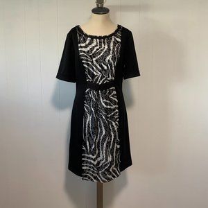 Tahari Animal Print Dress